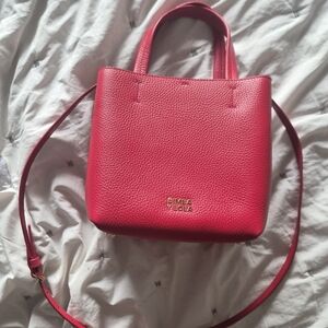 Bimba Y Lola Small Red Leather Chihuahua Bag